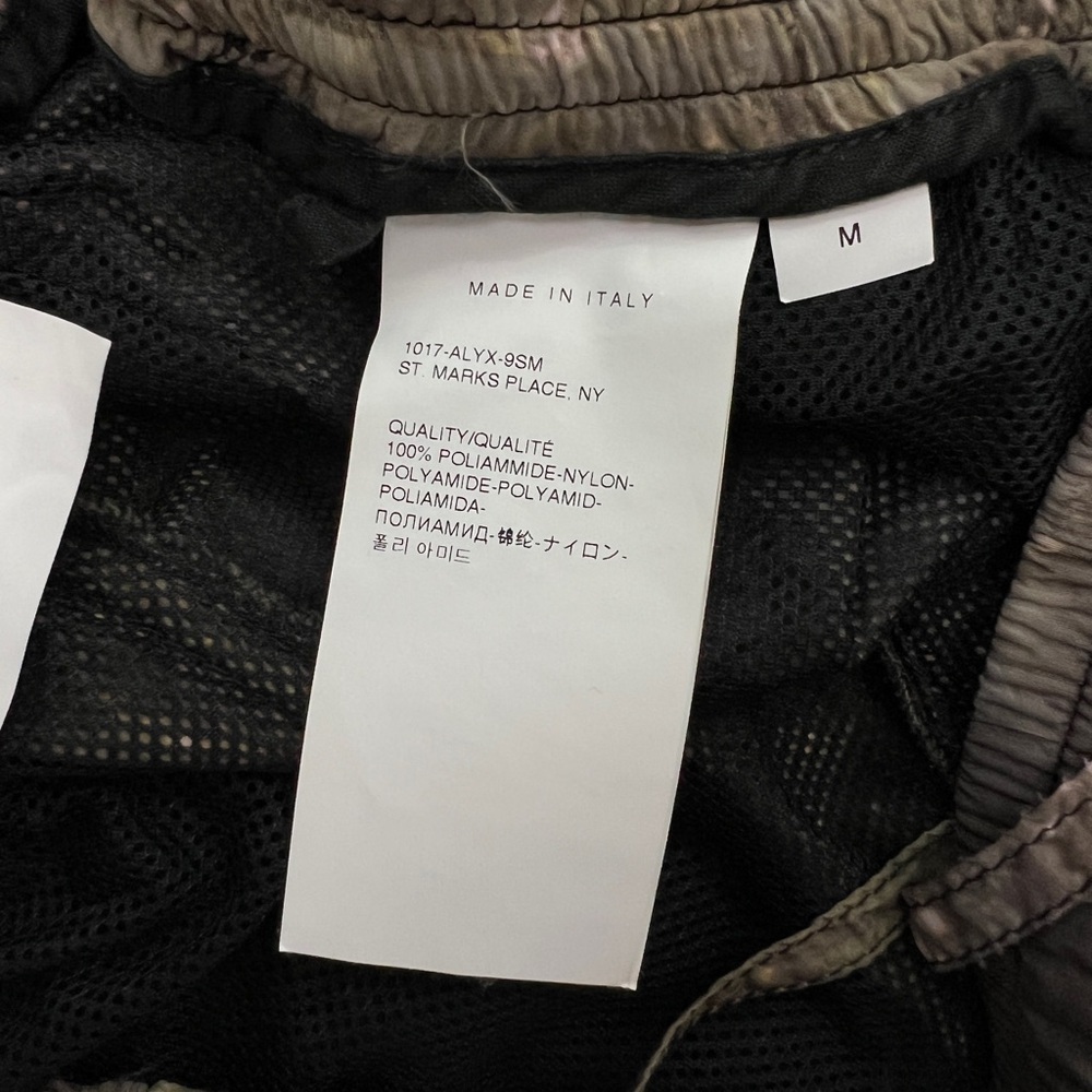 ALYX Quantum Technical Nylon Track Pants In Camo Green in Medium 1017 ALYX X 9SM - Picture 13 of 16